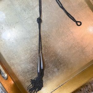 Kendra Scott Gunmetal Phara Necklace